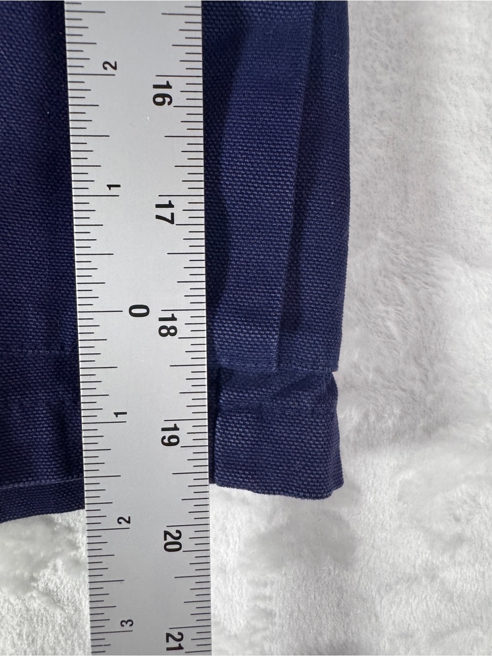 Zara Men’s Size 31 Blue Cargo Shorts Utility Workwear Multi Pocket - Picture 4 of 5